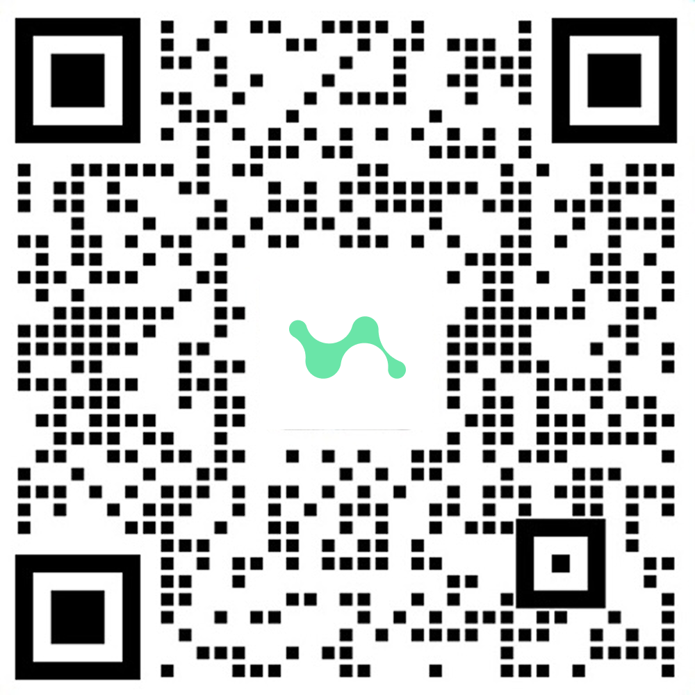 QR code for booking a product demo